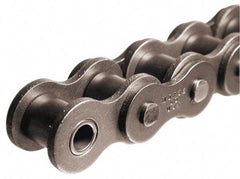 Morse - 1/2" Pitch, ANSI 40-2, Double Strand Roller Chain - Chain No. 40-2, 10 Ft. Long, 5/16" Roller Diam, 5/16" Roller Width - Americas Industrial Supply