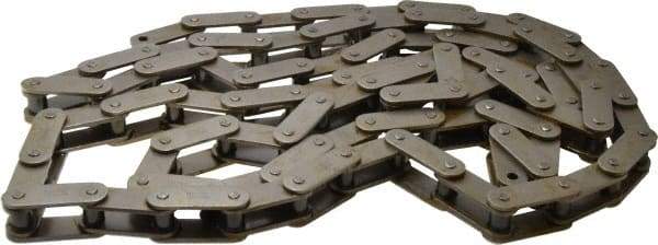 Morse - 1-1/2" Pitch, ANSI C2060H, Conveyor Chain - Chain No. C2060H, 10 Ft. Long, 15/32" Roller Diam, 1/2" Roller Width - Americas Industrial Supply
