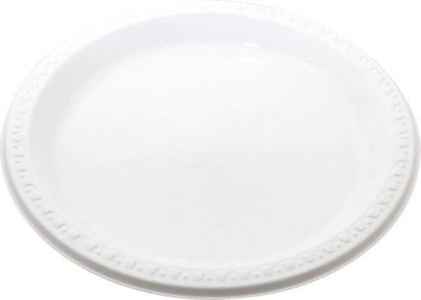 Tablemate Products - Plastic Plates, 9" - White - Americas Industrial Supply