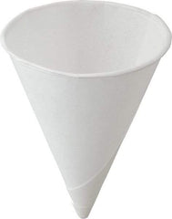 Solo - Solo Conical Paper Cold Cups, 4 oz - White - Americas Industrial Supply