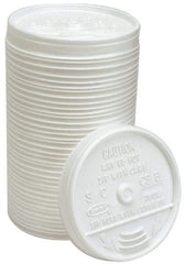 DART - Dart Sip-Thru Lids for 16 oz Hot/Cold Foam Cups - White - Americas Industrial Supply