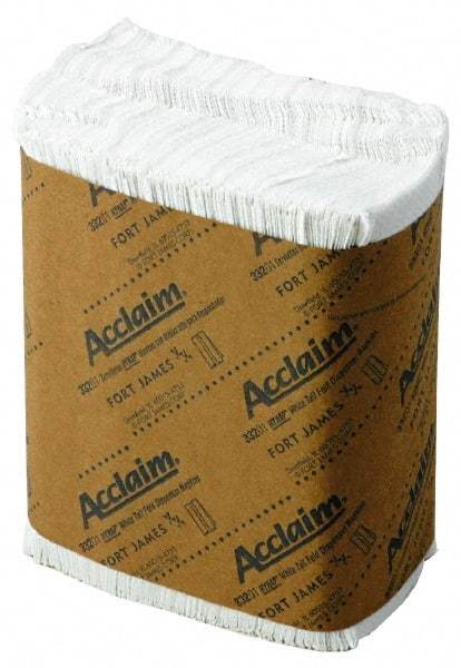 Georgia Pacific - 10,000 Piece, 13-1/2" Long x 7" Wide, Tall Fold Dispenser Paper Napkins - 1 Ply, White - Americas Industrial Supply