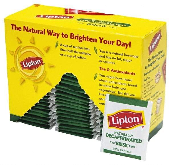 Lipton - Lipton Decaffeinated Tea Bags - Americas Industrial Supply