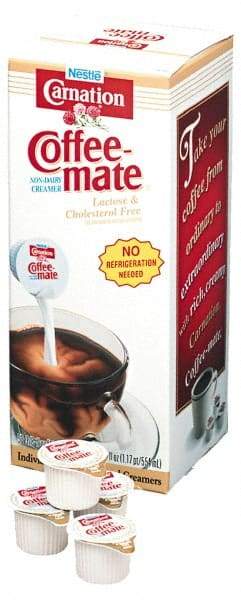 Coffee-Mate - Carnation Liquid Creamer French Vanilla - Use with Hot Drinks - Americas Industrial Supply