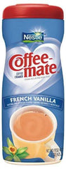 Coffee-Mate - 15 oz French Vanilla Powdered Creamer - Use with Hot Drinks - Americas Industrial Supply