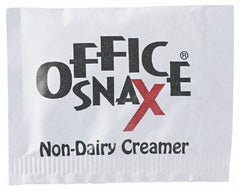 Office Snax - Powder Creamer Packets - Use with Beverages - Americas Industrial Supply