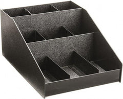 Vertiflex Products - Horizontal Organizer - 12 x 16 x 7-1/2 Inch, Black, For Use with Condiments - Americas Industrial Supply