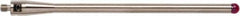 Renishaw - 0.1969 Inch Ball Diameter, Stainless Steel Stem, M4 Thread, Ruby Point Ball Tip CMM Stylus - 3.28 Inch Working Length, 0.1772 Inch Stem Diameter, 3-15/16 Inch Overall Length - Americas Industrial Supply