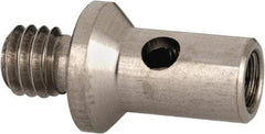 Renishaw - M3 Female, M4 Male, Stainless Steel, CMM Thread Adapter - 0.3543 Inch Long, Includes Sa6 Adaptor(M4-M3) Renishaw Stylus Accessory - Americas Industrial Supply