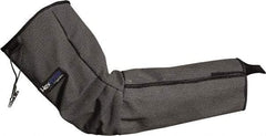 HexArmor - Size 3XL, Black SuperFabric Sleeve - 19" Long Sleeve, Hook & Loop, Made with Thumb Hole - Americas Industrial Supply