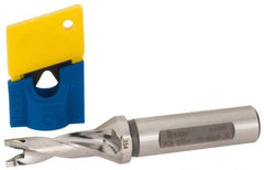 Iscar - 0.354" to 0.37" Diam, 3xD, 1.06" Max Depth, 1/2" Shank Diam, 3.46" OAL, Replaceable-Tip Drill - FCP, ICK, ICK-2M, ICM, ICP, iCP-2M Insert, 59353060 Toolholder, Series SumoCham - Americas Industrial Supply