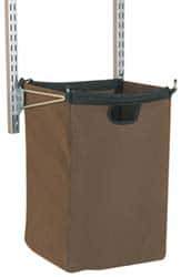 Triton - 15" Wide, 22" High, Open Shelving Accessory/Component - Nylon/Steel, 12" Deep, Use with Hang Rail Spacing of 14-1/2" - Americas Industrial Supply