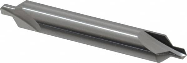 Hertel - #4 Plain Cut 82° Incl Angle Solid Carbide Combo Drill & Countersink - Americas Industrial Supply