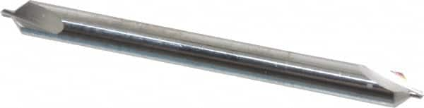 Hertel - #0 Plain Cut 90° Incl Angle Solid Carbide Combo Drill & Countersink - Americas Industrial Supply