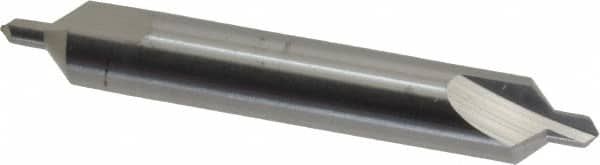 Hertel - #4 Plain Cut 90° Incl Angle Solid Carbide Combo Drill & Countersink - Americas Industrial Supply