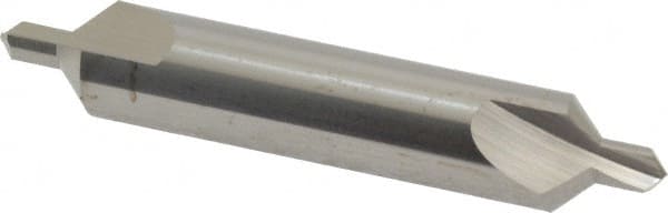 Hertel - #5 Plain Cut 90° Incl Angle Solid Carbide Combo Drill & Countersink - Americas Industrial Supply