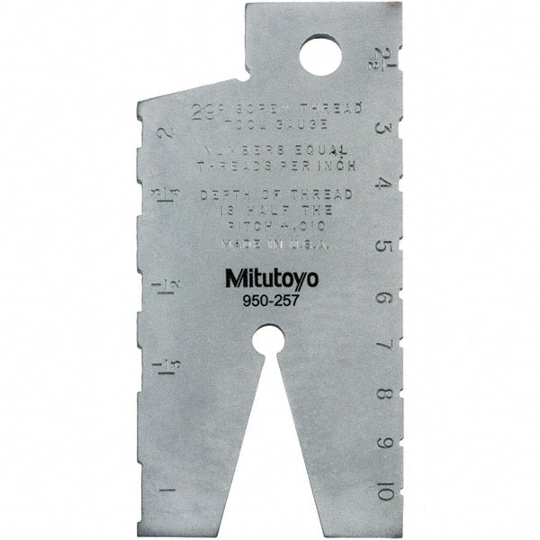 Mitutoyo - Screw Checkers Thread Type: Acme Minimum Threads per Inch: 1 - Americas Industrial Supply