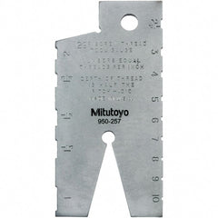 Mitutoyo - Screw Checkers Thread Type: Acme Minimum Threads per Inch: 1 - Americas Industrial Supply