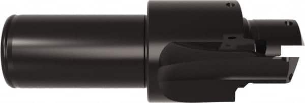 Allied Machine and Engineering - AND10050, MS 33649, SAE AS5202 Standard, 1-1/16-12, 12 Tube Dash Number, 60° Porting Angle, 1.086" Pilot Diam, 1-1/4" Shank Diam, Indexable Spade Blade Insert Porting Tool - 2 Porting Inserts, 5.046" Overall Length - Americas Industrial Supply