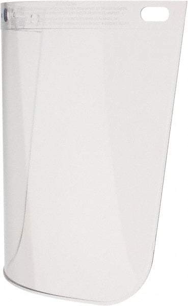 North - Face Shield Windows & Screens - .060"X8X11-1/2" CLR FACESHLD REPL WINDOW - Americas Industrial Supply