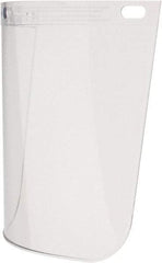 North - Face Shield Windows & Screens - .060"X8X11-1/2" CLR FACESHLD REPL WINDOW - Americas Industrial Supply