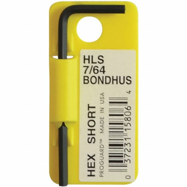 Bondhus - Hex Keys End Type: Hex End System of Measurement: Inch - Americas Industrial Supply