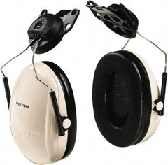 3M - Over the Head Beige & Black Foam Cushion Earmuffs - 21 NRR Rating - Americas Industrial Supply
