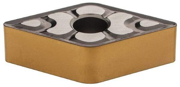 Iscar - DNMG442 TF Grade IC807 Carbide Turning Insert - TiAlN Finish, 55° Diamond, 1/2" Inscr Circle, 1/4" Thick, 1/32" Corner Radius - Americas Industrial Supply