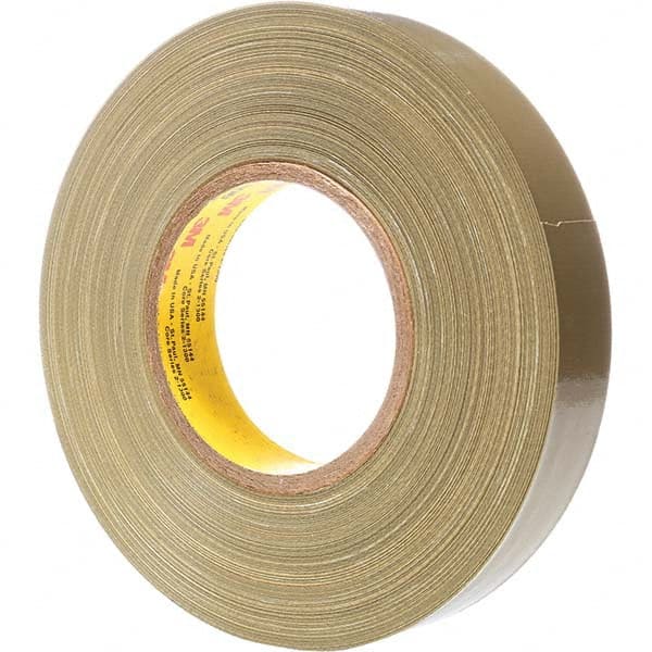 3M - 60 Yd x 1" x 11.7 mil Olive Green Polyethylene Cloth Duct Tape - Americas Industrial Supply