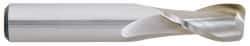 Niagara Cutter - 3/4", 2 Flute, Single End, Solid Carbide, 0.09" Corner Radius End Mill - 4" OAL, 30° Helix, Right Hand Flute, 1-1/2" LOC, Right Hand Cut - Americas Industrial Supply