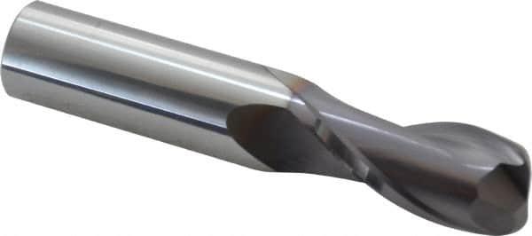 Niagara Cutter - 3/4", 2 Flute, Single End, Solid Carbide, 0.19" Corner Radius End Mill - 4" OAL, 30° Helix, Right Hand Flute, 1-1/2" LOC, Right Hand Cut - Americas Industrial Supply