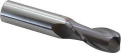 Niagara Cutter - 3/4", 2 Flute, Single End, Solid Carbide, 0.19" Corner Radius End Mill - 4" OAL, 30° Helix, Right Hand Flute, 1-1/2" LOC, Right Hand Cut - Americas Industrial Supply