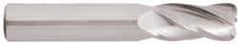 Niagara Cutter - 3/4", 4 Flute, Single End, Solid Carbide, 0.06" Corner Radius End Mill - 4" OAL, 30° Helix, Right Hand Flute, 1-1/2" LOC, Right Hand Cut - Americas Industrial Supply