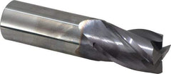 Niagara Cutter - 1", 4 Flute, Single End, Solid Carbide, 0.03" Corner Radius End Mill - 4" OAL, 30° Helix, Right Hand Flute, 1-1/2" LOC, Right Hand Cut - Americas Industrial Supply