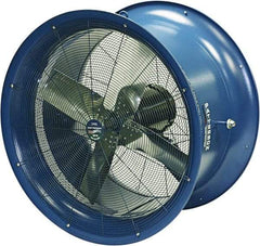 Patterson Fan - 34" Blade, 3 hp, 17,000 CFM, Industrial Circulation Fan - Suspension, 230/460 Volts, 1 Speed - Americas Industrial Supply