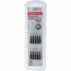 Wiha - 1/4" Drive IP9 Torx Plus Screwdriver Bit - 1" OAL, Insert Bit - Americas Industrial Supply