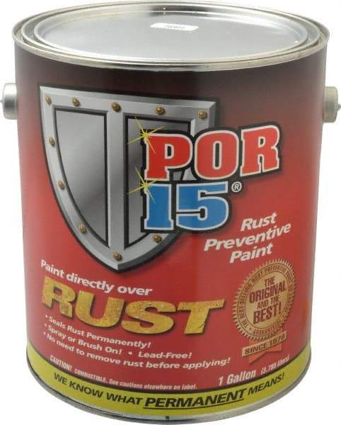 POR-15 - 1 Gal, Black, Rust Preventative Paint - Comes in Can with Handle - Americas Industrial Supply