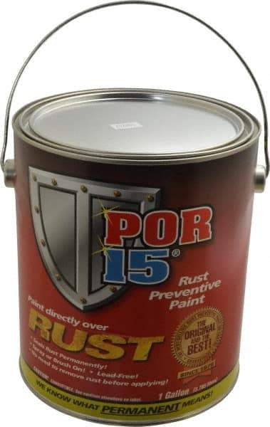 POR-15 - 1 Gal, Gray, Rust Preventative Paint - Comes in Can with Handle - Americas Industrial Supply