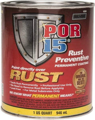 POR-15 - 1 Quart, Silver, Rust Preventative Paint - Comes in Can - Americas Industrial Supply