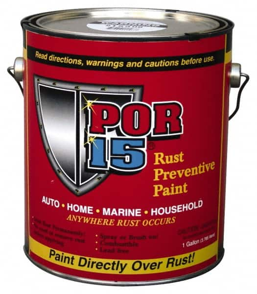 POR-15 - 5 Gal, Silver, Rust Preventative Paint - Comes in Pail - Americas Industrial Supply