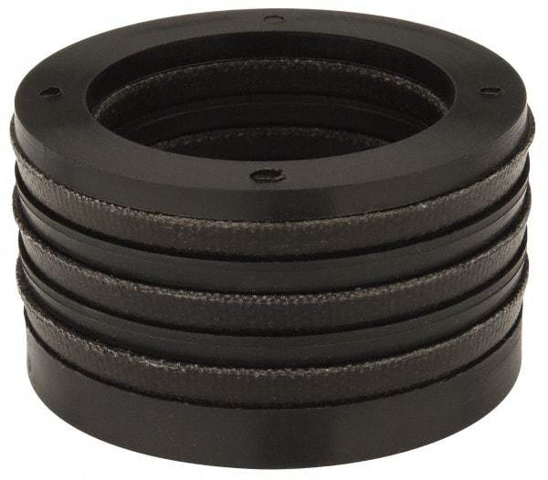 Made in USA - 1-1/2" Inside Diam x 2-1/8" Outside Diam V-Packing Set - 1-1/6" High - Americas Industrial Supply