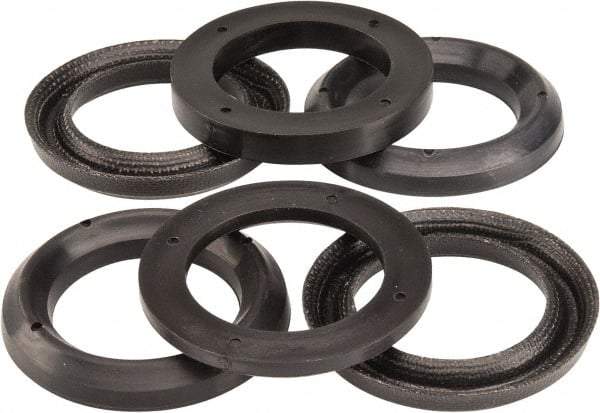 Made in USA - 1-1/2" Inside Diam x 2-1/4" Outside Diam V-Packing Set - 1-1/6" High - Americas Industrial Supply