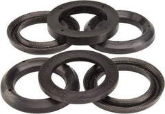 Made in USA - 1-1/2" Inside Diam x 2-1/4" Outside Diam V-Packing Set - 1-1/6" High - Americas Industrial Supply