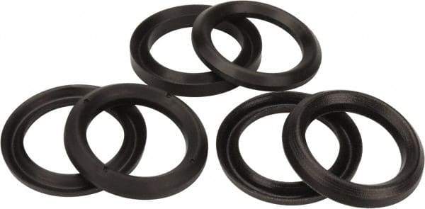Made in USA - 1-3/4" Inside Diam x 2-1/2" Outside Diam V-Packing Set - 1-1/6" High - Americas Industrial Supply
