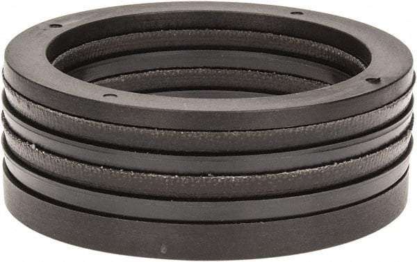 Made in USA - 2-1/4" Inside Diam x 2-7/8" Outside Diam V-Packing Set - 1" High - Americas Industrial Supply