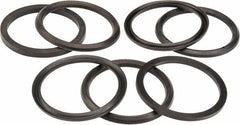 Made in USA - 2-1/2" Inside Diam x 3" Outside Diam V-Packing Set - 1" High - Americas Industrial Supply