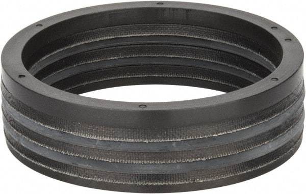 Made in USA - 3-3/4" Inside Diam x 4-3/8" Outside Diam V-Packing Set - 1" High - Americas Industrial Supply