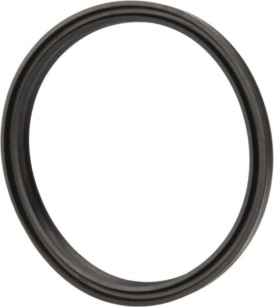 Value Collection - 4" Inside Diam x 4-1/2" Outside Diam 8600 Type Wiper - 0.351" High, Nitrile - Americas Industrial Supply