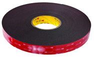 List 5952 1/2" x 36 yds VHB Acrylic Foam Tape - Black - Americas Industrial Supply