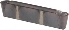 Kennametal - 0300M0R GMP Grade KC5025, 3mm Cutting Width Carbide Grooving Insert - 2.5mm Max Depth of Cut, Neutral, TiAlN Finish - Americas Industrial Supply